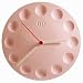 Rubber magnetic fridge clock in pink