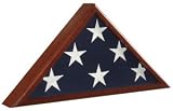 Flag Case - Cherry Finish, Veteran Memorial
