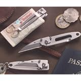 Columbia River Knife and Tool 5520 Delilah's P.E.C.K in the Dark 1.75-Inch Razor Blade Knife, Gray