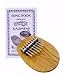 8-note Board Piano Kalimba Set with Songbook