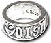 DISTURBED Logo Metal TOUR Ring