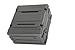 SKB Shock Mount Rack for Mac Tower Computer, with Wheels, Handle, TSA Trigger Latches