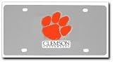 Logo License Plate, Clemson Tigers