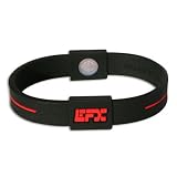 EFX - Sports Silicone Wristband with 2 Holograms - Power Hologram Bracelet - High Performance Technology helps to increase balance, flexibility, and strength, reduces stress and helps to improve your skills in sports and evryday life! - Great Gift Idea!