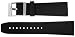 NEW BREITLING 20/18 BLACK RUBBER STRAP