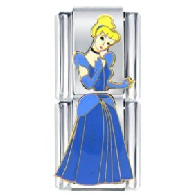Clearly Charming Cinderella Full Body Princess Disney Italian Charm