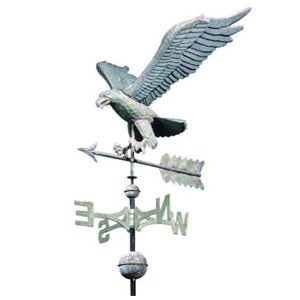 Whitehall Products 45038 Verdigris Copper Eagle Weathervane