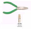 STAINLESS STEEL PLIER BRASS LINED JAWS FLAT NOSE