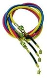 3 Pc. Set of 1/4 x 72 Charging Hoses with Quick Seal Fittings (R12)