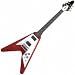 Gibson Flying V Electric Guitar, Worn Cherry Satin