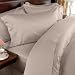 EGYPTIAN LINENS 800 TC KING SOLID BEIGE EGYPTIAN COTTON 3 PIECE DUVET SET 800TC
