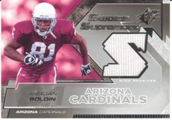 2005 SPx Authentic Anquan Boldin Game-Worn Jersey