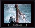 Art Poster Metal Framed Print - Success - Swimmers - Artist: unknown- Poster Size: 28 X 22