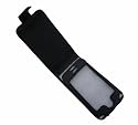 Black Leather case / holder for iPhones