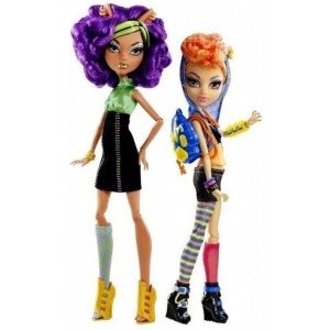 NEW Monster High Exclusive 2-Pack THE WEREWOLF SISTERS (Includes Clawdeen Wolf & Howleen Wolf)