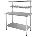 Chefs Prep Station Multishelf unit 1500hx1800wx600d mm