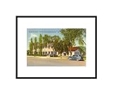Train Depot, Tucson, Arizona Places Pre-Matted Poster Print, 11x14