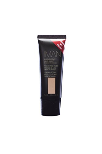 Iman Luxury Radiance Liquid Make-Up Foundation Enriched With Minerals 30ml