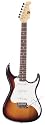 AXL Headliner | Double Cutaway Electric Guitar  Sunburst 