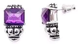 Amethyst Earrings set in .925 Sterling Silver