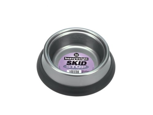 JW Pet Company Heavy Weight Skid Stop Pet Bowl, 
