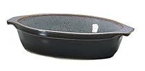 Denby Jet Small Oval Dish 0.4l