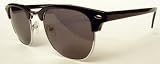 Black Clubmaster Wayfarer Sunglasses