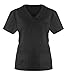 G Med Women's Y-Neck Scrub Top and Pant 2 PC Fashion Sets
