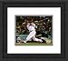 Framed Dustin Pedroia Boston Red Sox Photograph