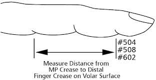 DeRoyal LMB Finger Spring, Light Extension, X-Small 1¼"