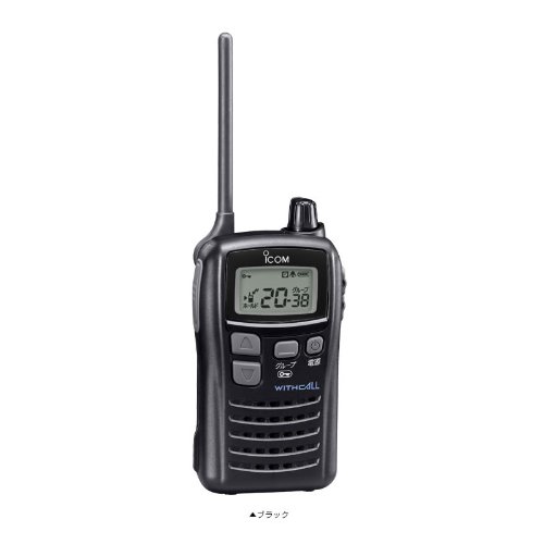 アイコム 特定小電力トランシーバー(レジャー用9ch+ビジネス用11ch) ブラック IC-4100