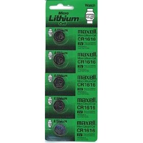 Maxell CR1616 3 Volt Lithium Coin Batteries 3V Battery