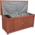 Auflgenbox, Kissentruhe, Gartentruhe, Kissenbox, Akazienholz