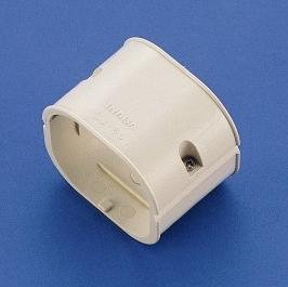 【因幡電工】 スリムジョイント 直接継手 ホワイト SJ-77-W