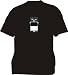Guitar Effect Foot Pedal Logo Men's Tee Shirt XL-Navy