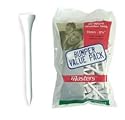 2.75 inch Wooden White Tees Pack of 110 TEW0100