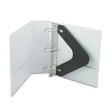 Wilson Jones D-Ring Vinyl 3 Inch Capacity White View Binder (WLJ38649W)