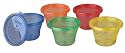 Nûby 91161 Pick Nick Snack Cups, Schälchen mit Deckel, 6er Pack