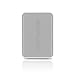 BRAVEN 805 Portable Wireless Bluetooth Speaker [18 Hours Playtime] Built-In 4400 mAh Power Bank Charger - White / Light Gray
