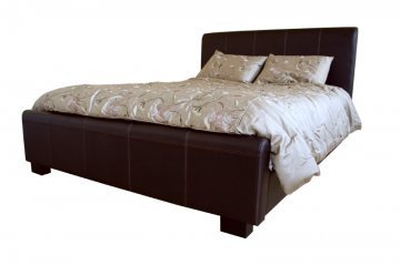 Leather Platform Bed - Nevada Platform Bed by True Contemporary