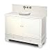 American Bath Factory P6-1-WH50 Innovations Vanity Package in Weathered White with 50