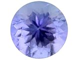 AVG .40CT 5MM ROUND TANZANITE