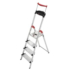 Hailo XXR 150 kg Capacity Aluminium Deluxe Comfort Steps (4 Steps)