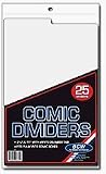 1 (One) Pack of BCW Comic Book Dividers (Pack of 25) Comics, Comic Books Storage Collecting Supplies