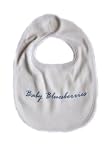 New Jammies Organic Cotton Baby Bib Baby Blues-Berries
