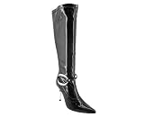 BUCKLE RING POINTED TOE BOOT