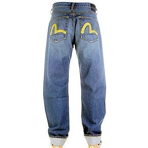 Evisu "Vintage cut" denim jeans