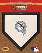 Florida Marlins Hollywood Mini Pro Home Plate - Baseball Sports Merchandise