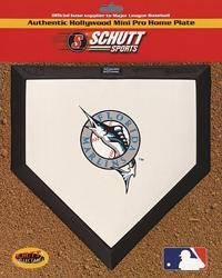 Florida Marlins Hollywood Mini Pro Home Plate - Baseball Sports Merchandise
