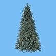 7.5' Pre-Lit Blue Noble Spruce Christmas Tree - Clear Lights